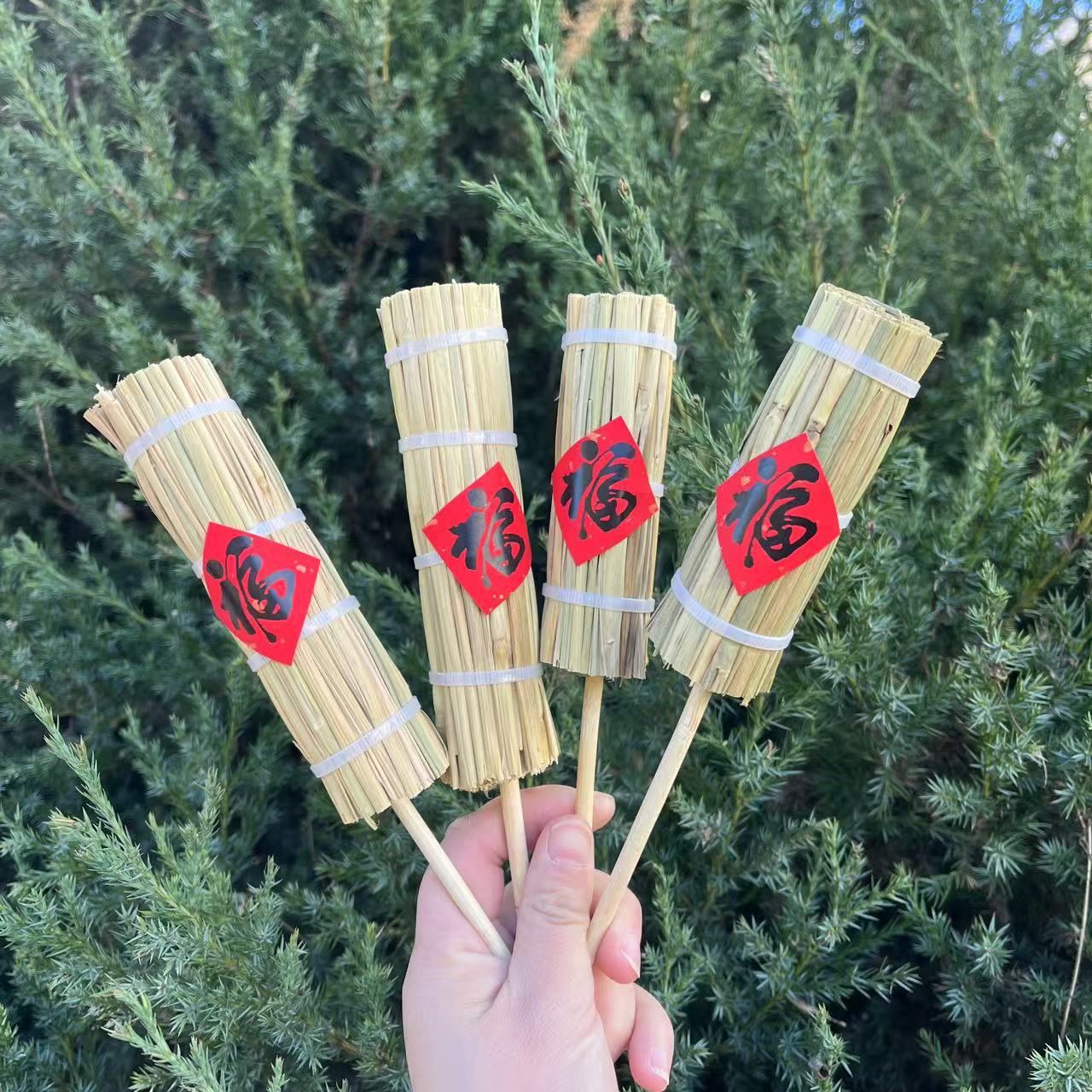 批发小串糖葫芦靶子草架子展示架糖葫芦稻草靶子迷你其他一次性筷