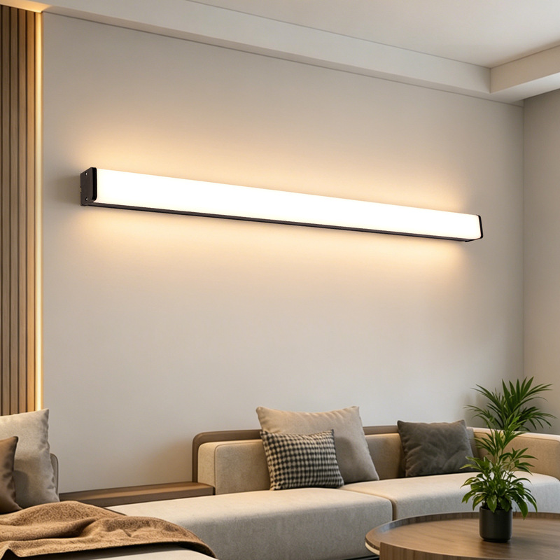 New long strip wall lamp for living room, bedroom, balcony, terrace, dining room, entrance door front light, indoor ultra-bright LED corner lamp New long strip wall lamp for living room, bedroom, balcony, terrace, dining room, entrance door front light, indoor ultra-bright LED corner lamp