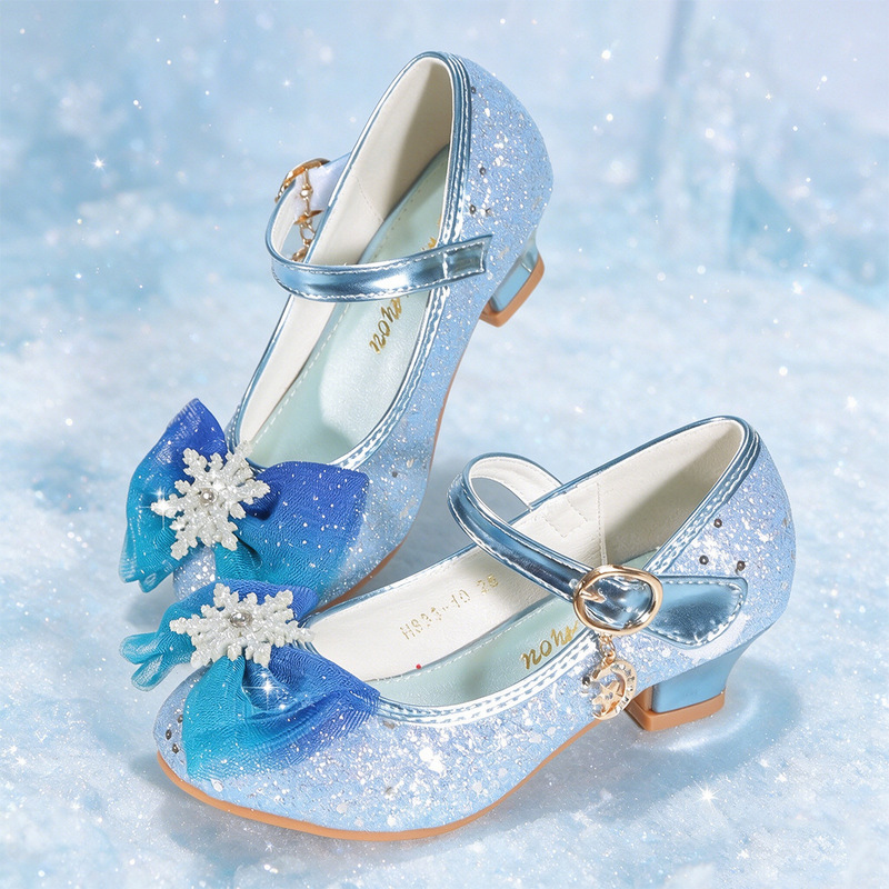Aliexpress Hot-Selling Cross-Border Children's High-Heeled Shoes, Crystal Shoes, Girls' Leather Shoes, Princess Little Girl Single Shoes, Dress Shoes Aliexpress Hot-Selling Cross-Border Children's High-Heeled Shoes, Crystal Shoes, Girls' Leather Shoes, Princess Little Girl Single Shoes, Dress Shoes