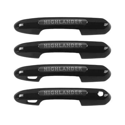 Handle Decorative Door Bowl Other Automotive Exterior Supplies - black-standard-piano-black