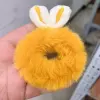 0022-14#Yellow rabbit ear loops