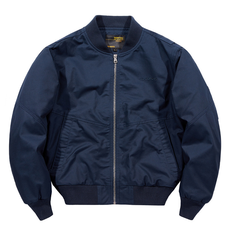 Spring and Autumn New Men's Jackets American Casual Workwear Military Style Jackets Bomber Jackets Baseball Collar Men's Clothing