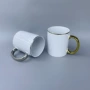 金边广告定制涂层陶瓷杯