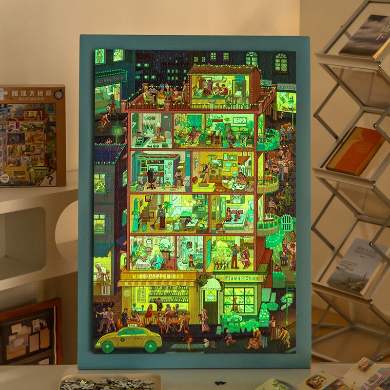 Brainteaser for adults high difficulty, 1000 pieces