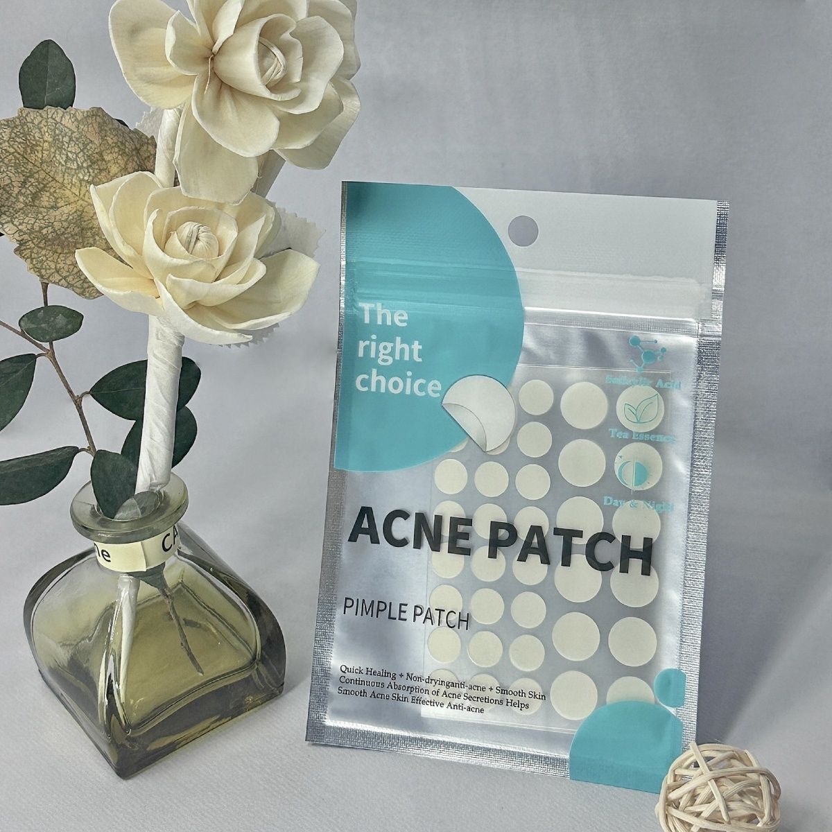 Exclusión transfronteriza para parche invisible para el acné corrector parche facial para el acné calmante acné más aceite esencial parche invisible para el acné en stock