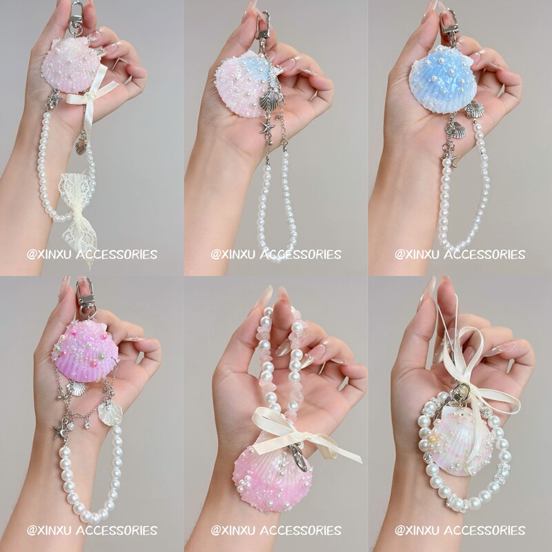 High-End Mermaid Shell Pearl Pendant with a High Aesthetic Appeal, Ocean Series, Girly Design, Sweet and Versatile Pendant High-End Mermaid Shell Pearl Pendant with a High Aesthetic Appeal, Ocean Series, Girly Design, Sweet and Versatile Pendant