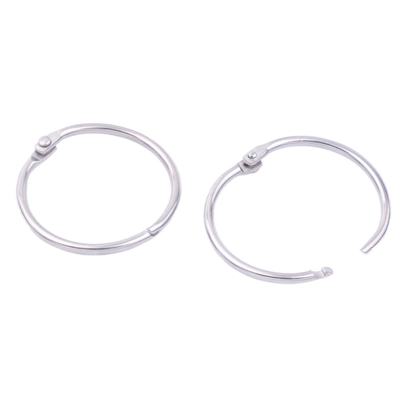 Manufacturer of Various Specifications of Binding Iron Rings, Book Rings, Loose-Leaf Iron Rings, Open-Ended Rings, Activity Rings, Notebook Card Binding Rings