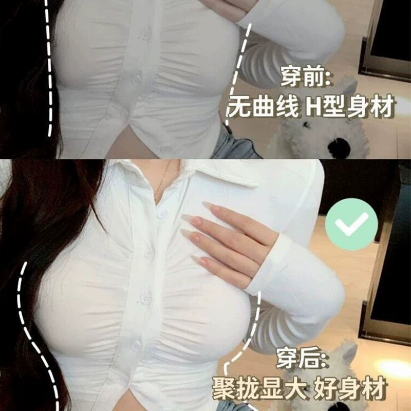 Sexy comics, underwear, push up bra, bra top, increased thickness