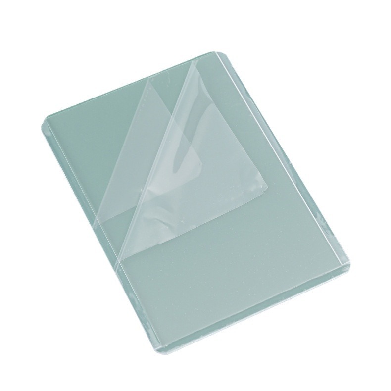 Transfronterizo 35pt duro titular de la tarjeta PVC transparente titular de la tarjeta de laminación B8 titular de la tarjeta pequeña tarjeta Goo titular de la tarjeta de juego aidou image 7