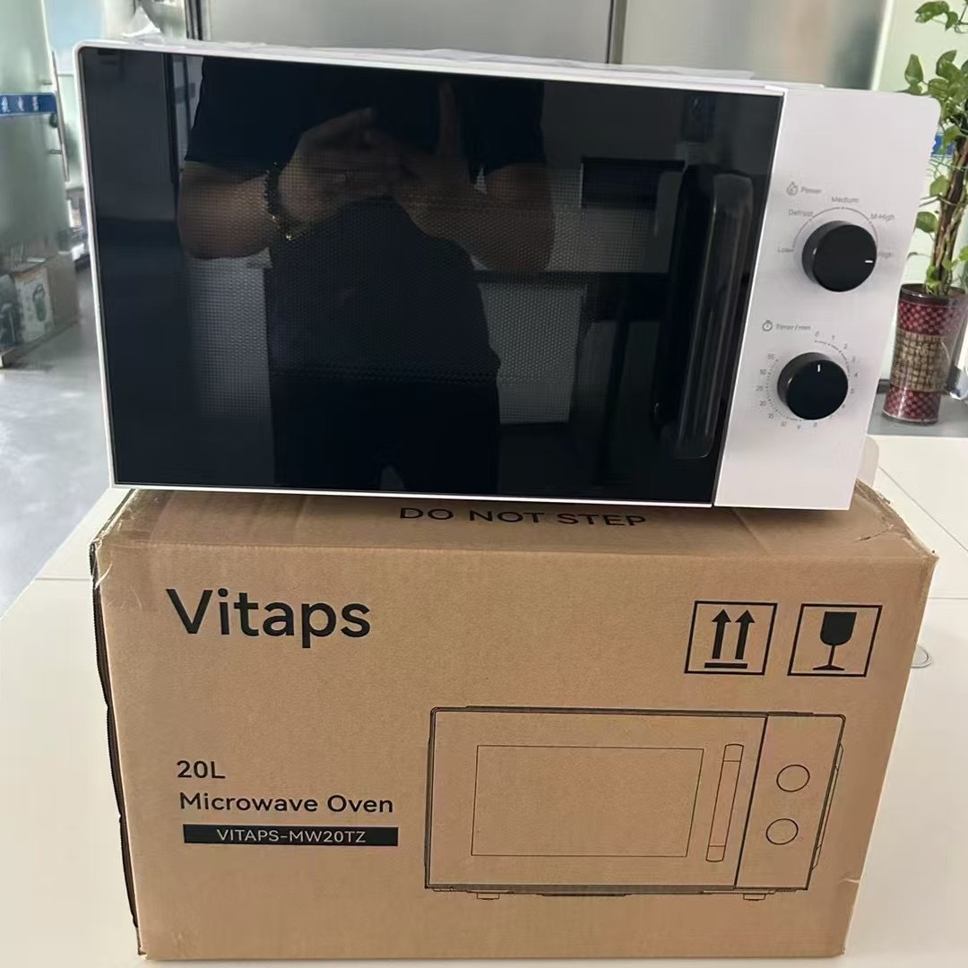 New Cross-border Electric 20L European-style Multifunctional Household Small Mechanical Rotary Wave Oven Microwave_voghion.com