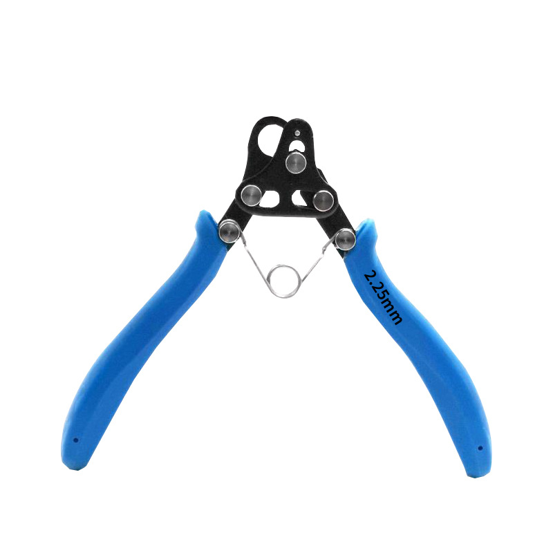 Alicates de aguja enrollables de 9 agujas, bobinado de boca redonda, alambre de oro del anillo C, alambre de plata 925, alambre de cobre, joyería, alicates de bricolaje hechos a mano con cuentas