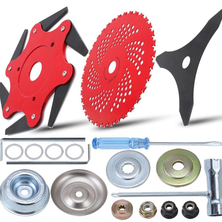 工厂直营园林工具通用割草机配件割草机刀片3mm锯片汽油机除草用