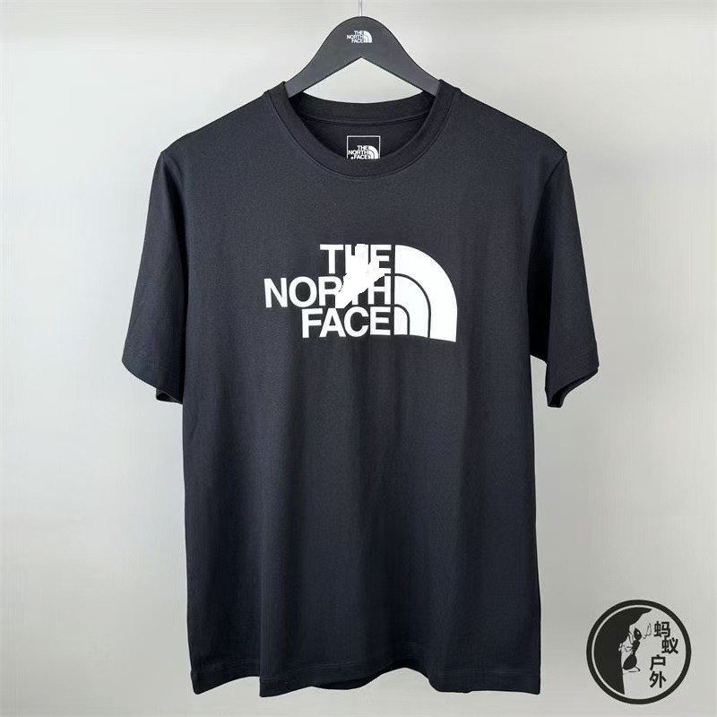 新しい北家貿易ビッグロゴレターカップル半袖夏通気性カジュアルプリントラウンドネックスポーツTシャツ|undefined