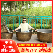 特大塑料花盆生产批发大码加厚树脂户外种树盆庭院铁树种树盆景盆