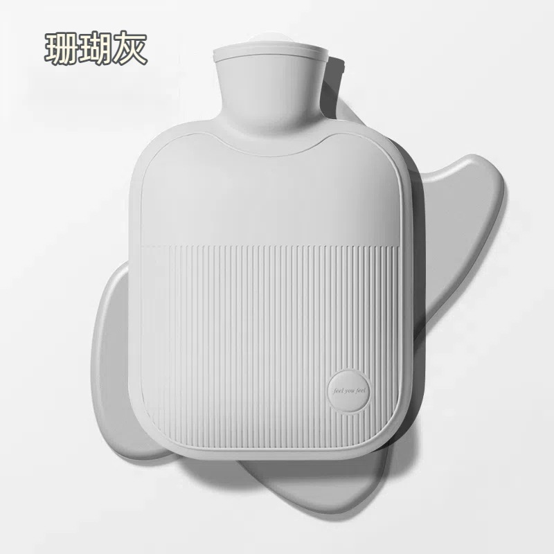 热水袋注水加厚防爆暖腰热敷宫腹肚子暖手宝大小号女学生毛绒可爱|undefined