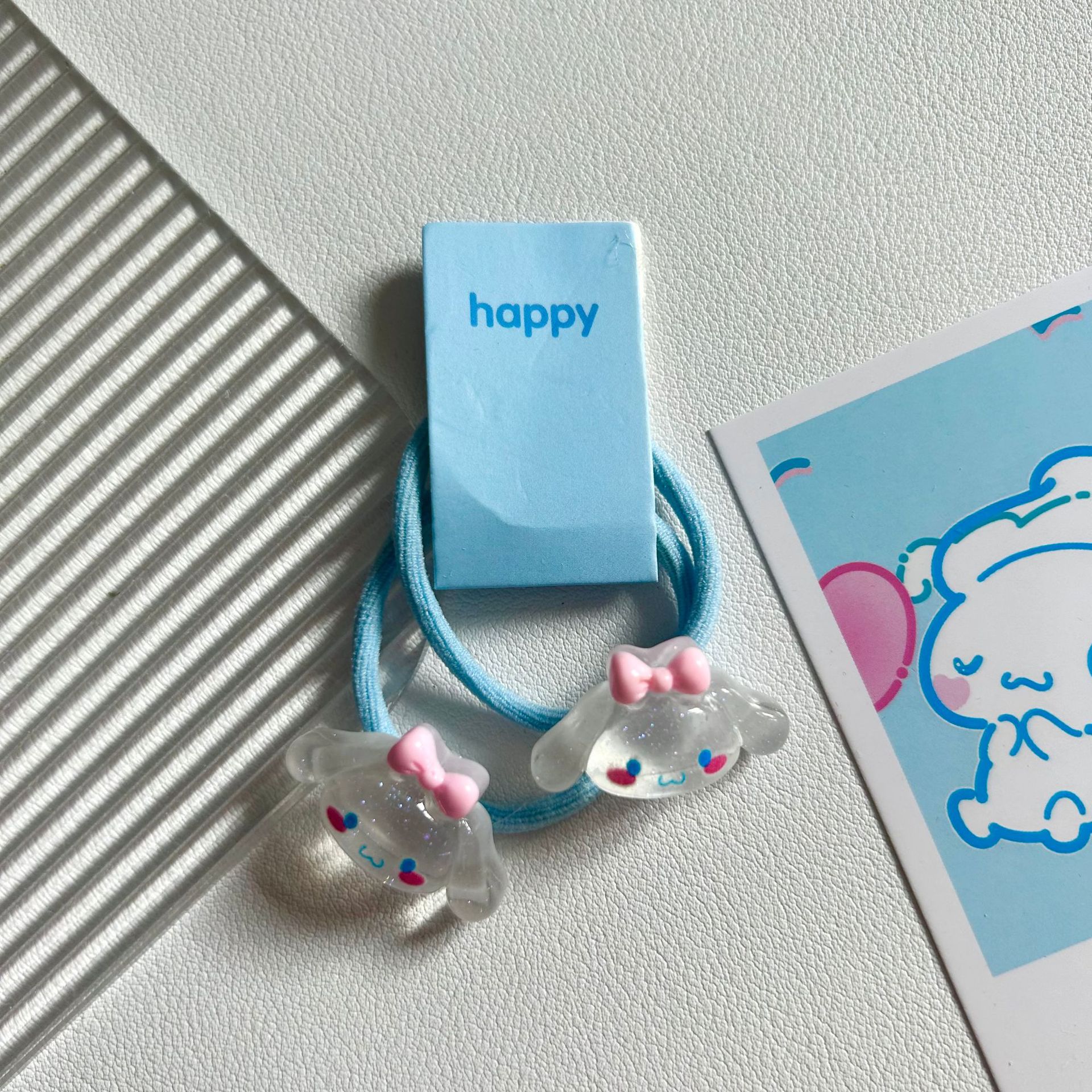 Perro blanco (con tarjeta de imagen)