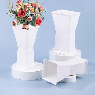New Square Pier Square Bag Flower Artifact Bag Flower Materials Flower Fixed Base Flower Bundle Liner Flower Artifact