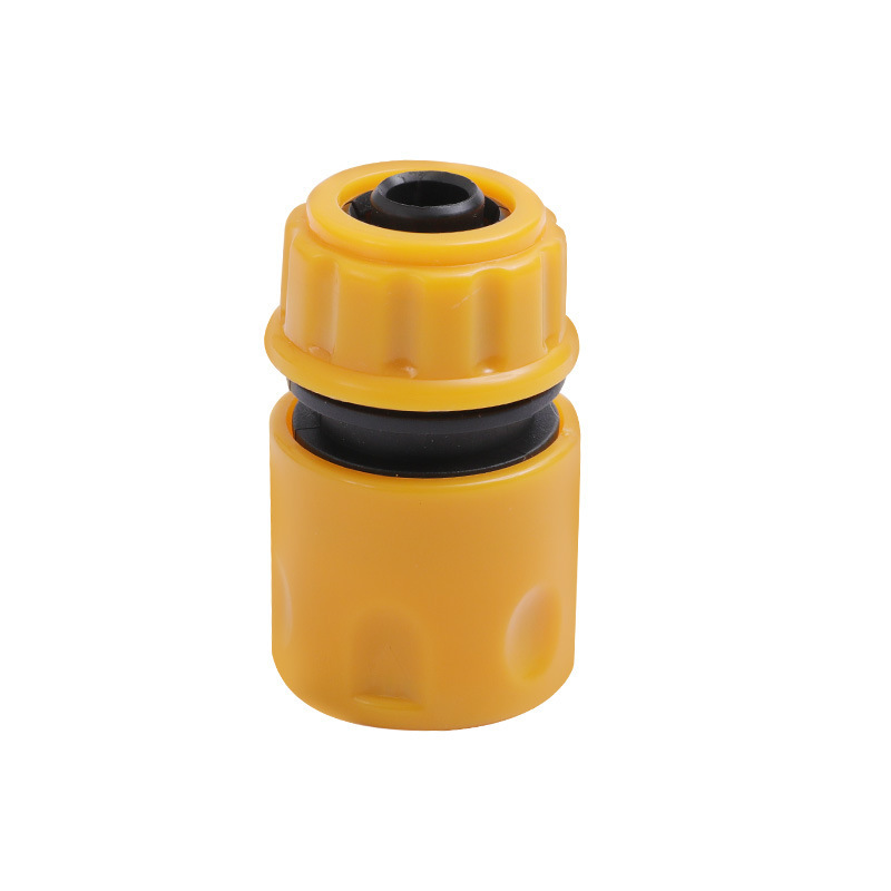 SNJUE plástico 4-punto conector rápido de agua conector de la manguera de jardín de lavado de coches pistola de agua conector de tubería de agua image 6