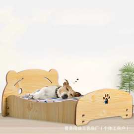 实木宠物木床家用宠物窝宠物床木质可拆洗猫咪窝四季通用