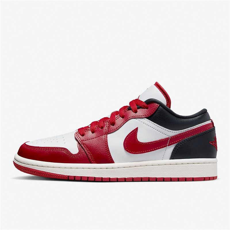 Pure Original Aj1 Low White Red Black Low-Top Chicago Retro Basketball Shoes Couple Sports Shoes Dc0774-160 Pure Original Aj1 Low White Red Black Low-Top Chicago Retro Basketball Shoes Couple Sports Shoes Dc0774-160