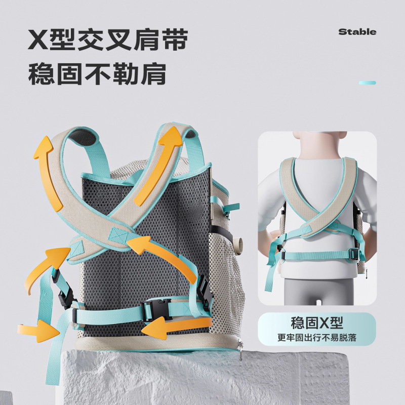 猫包便携外出轻便款背带胸前包猫咪猫包双肩大容量装小狗宠物背包|undefined