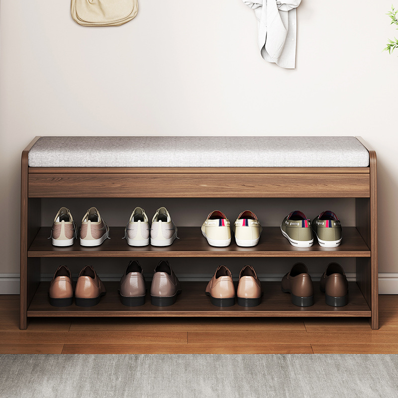 taburete de cambio de zapatos armario de almacenamiento de zapatos asiento taburete de puerta integrada puerta de entrada doméstica portable para sentarse en el soporte de zapatos de entrada taburete de zapatos
