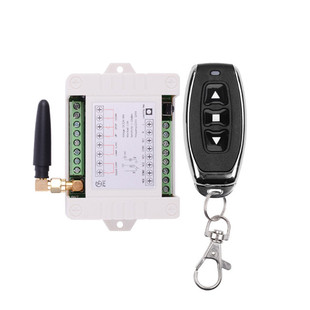 433MHz RF AC 220V electric door/curtain/plus limit radio remote control switch DC 12-36V