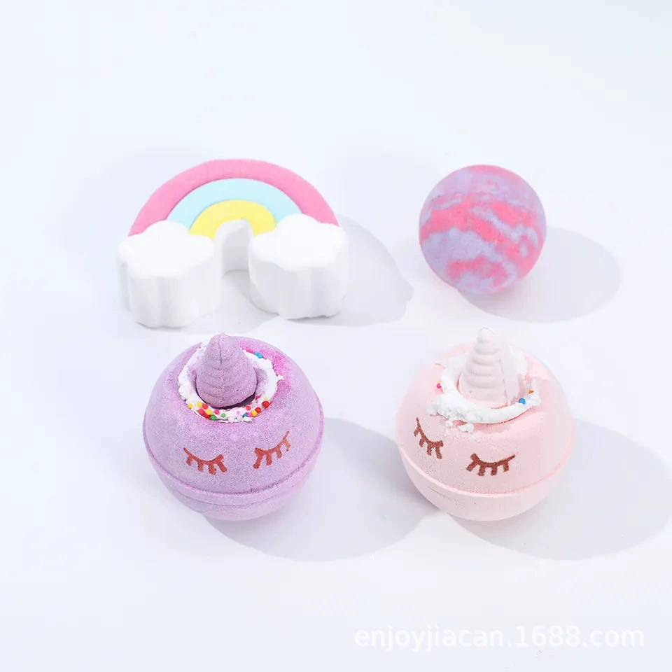 创意奢华香气可爱 bath ball handmade soap 套装，创意礼物，生日礼物，简约优雅设计，（跨境贸易）