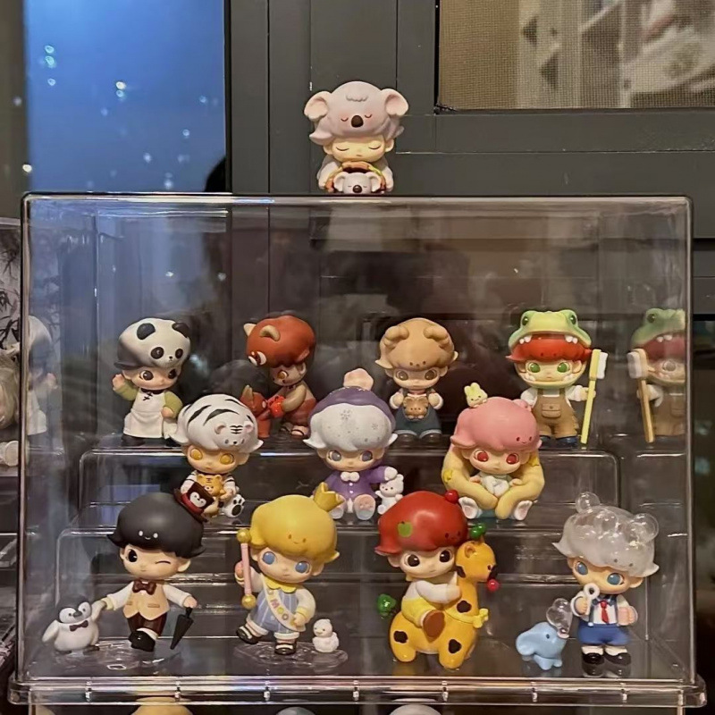 PopマートバブルマットブラインドボックスDIMOOアニマル王国シリーズフィギュア人形置物子供玩具ブラインドボックス|undefined