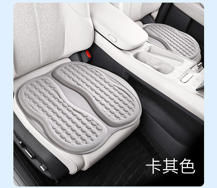 Customizable Gel Seat Cushion, Ice Pad, Height-Increasing Seat Cushion, Office Chair Cushion, Car Heat Insulation Cushion, Universal for All Seasons, Honeycomb Design