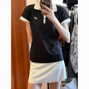 Y2L25 New Yy Badminton Suit Summer Quick-Drying Breathable Small Flying Sleeves Women's Short Skirt Tennis Sports Fitness