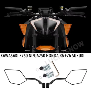 Suitable for Kawasaki Z750 Z650 Z300 Z250 Z125 motorcycle universal wind wing side mirror