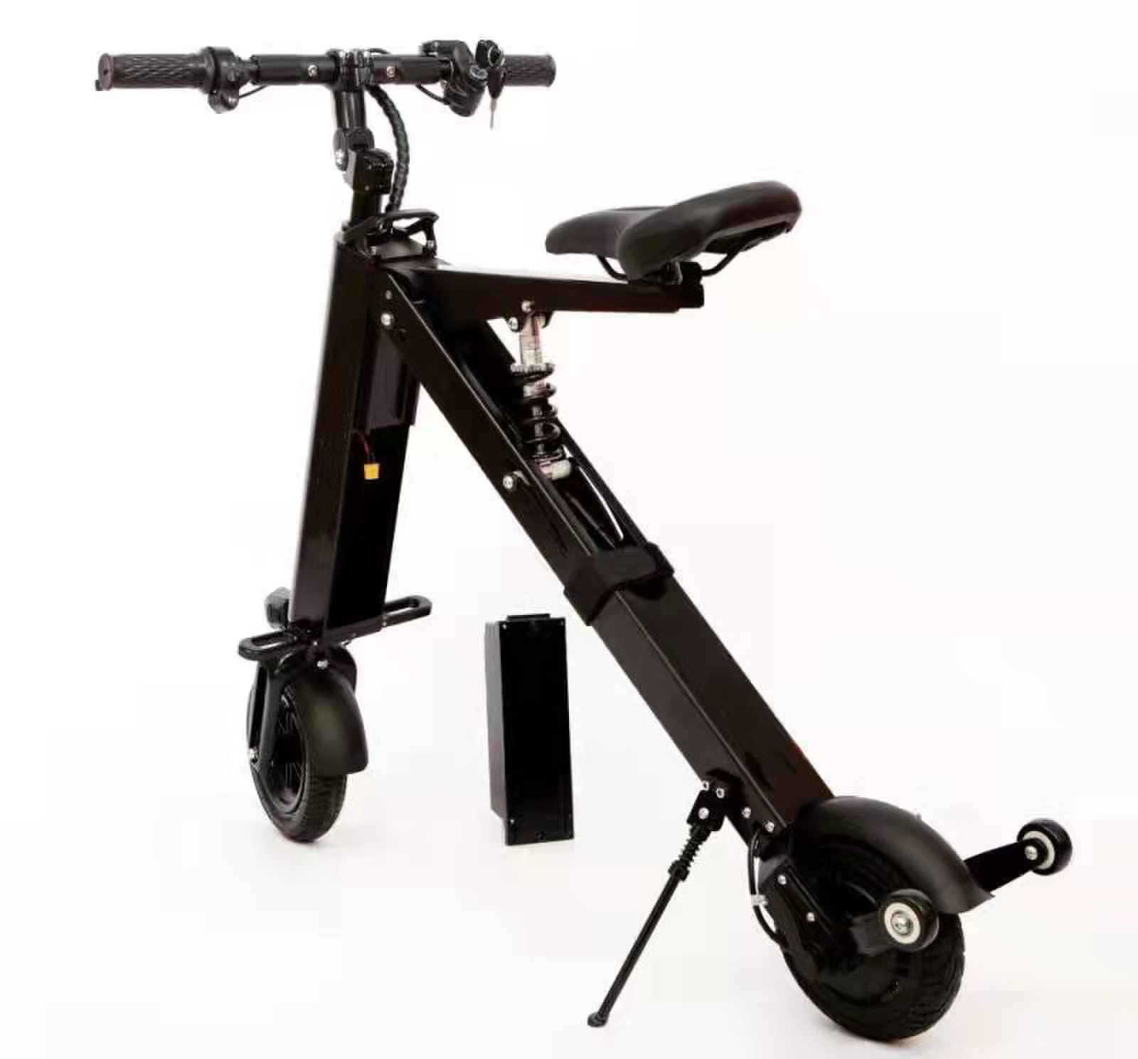 Electric Scooter, Two-Wheeled Folding Scooter, Small Mini Vehicle, Convenient Small Electric Scooter