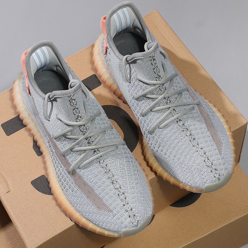 Ins Putian Spot Baiyi Coconut Shoes Men's 350V2 Running Shoes High Quality Sports Shoes Breathable Trendy Shoes Casual Shoes