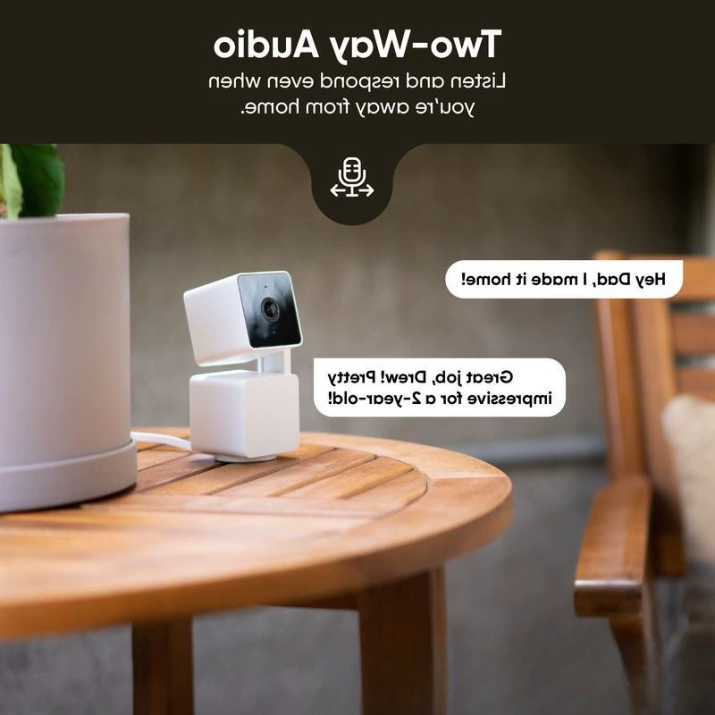 Smart Wi‑Fi camera Gantai 10WiFi, motion tracking, night vision, cloud support