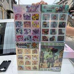 12入对版网红爆款盲盒洞洞乐盲盒手办盲盒玩具潮玩戳戳乐玩具批发