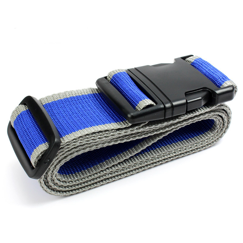 Correa de equipaje de viaje ajustable sin contraseña correa de embalaje de una palabra caja de carro reforzada cuerda de envío