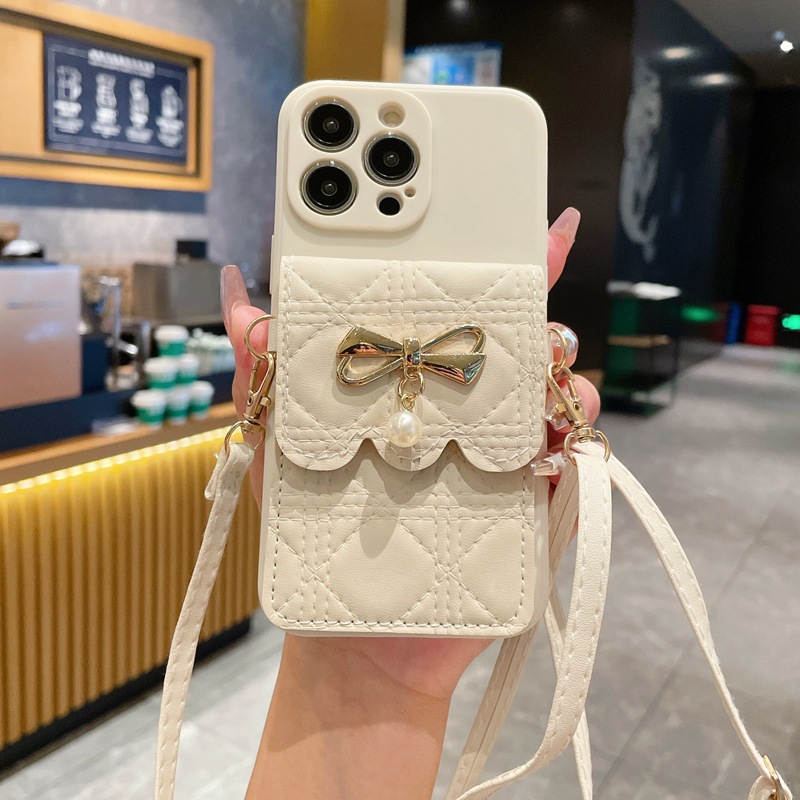 Luxury Protective Phone Case With Card Holder For Iphone Models_voghion.com