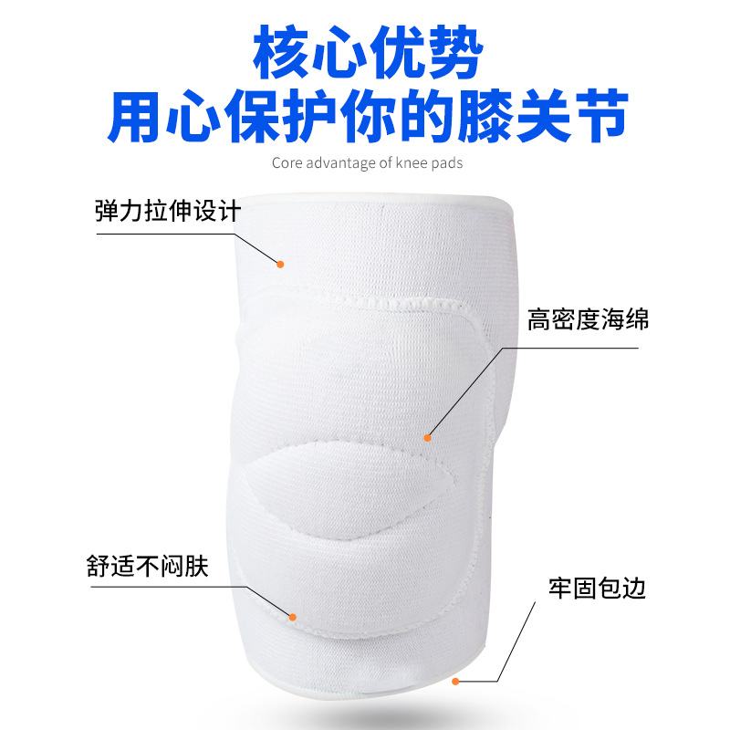 Rodilleras de esponja anticolisión deportiva al por mayor Ventas transfronterizas de caparazón de tortuga Baile de rodillas Baloncesto Ciclismo Rodilleras de esponja engrosadas