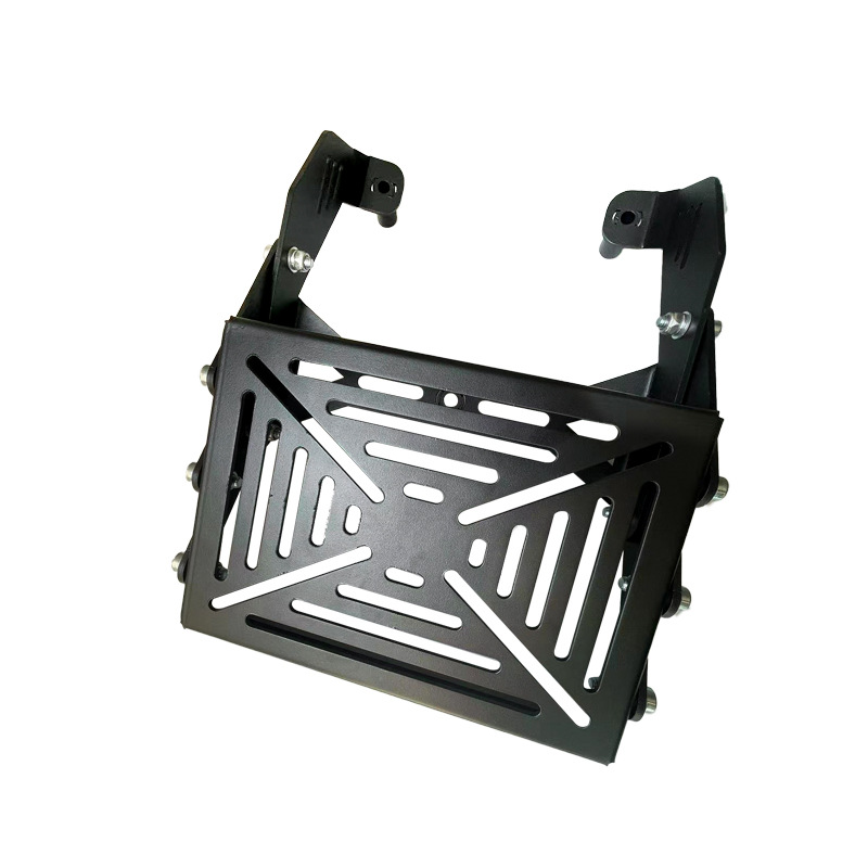 Aplicable a los accesorios de modificación de scooter CLICK, asiento trasero, marco de cola plegable, marco de cola deslizante, marco móvil de desmontaje rápido