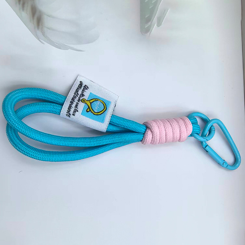 Modelos explosivos, simple cuerda de teléfono móvil, llavero tejido en color, fabricantes de lucha contra la pérdida de color, pequeños lotes transfronterizos al por mayor image 10