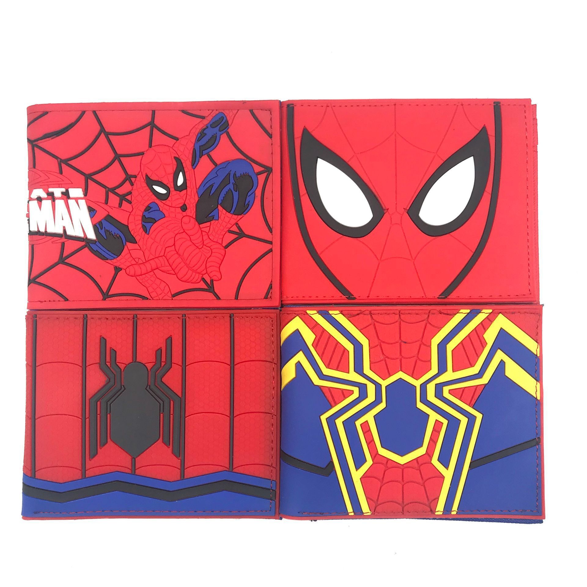 Foreign trade peripherals Spider animation peripherals Student coin purse cartoon student men and women silicone wallet wallet