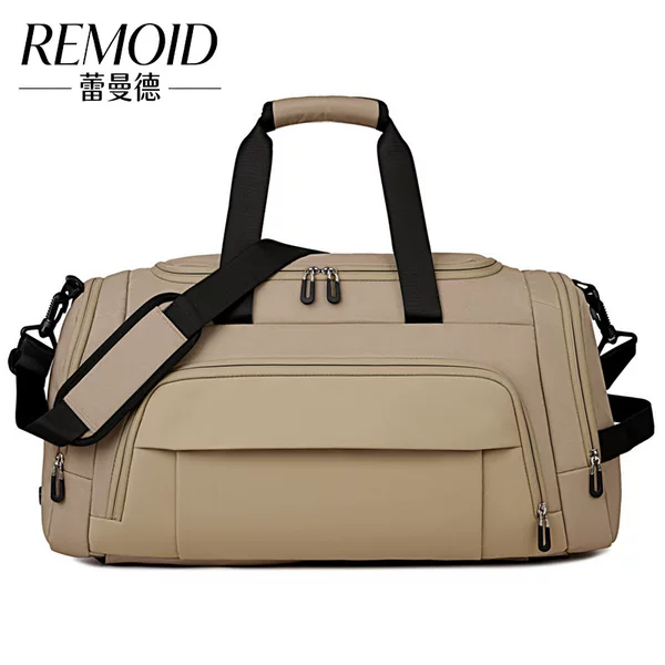 Cross-Border Large-Capacity Sports Travel Bag Oxford Cloth Multi-Functional Portable Backpack Single Shoulder Bag Men's Gym Bag with Printed Logo