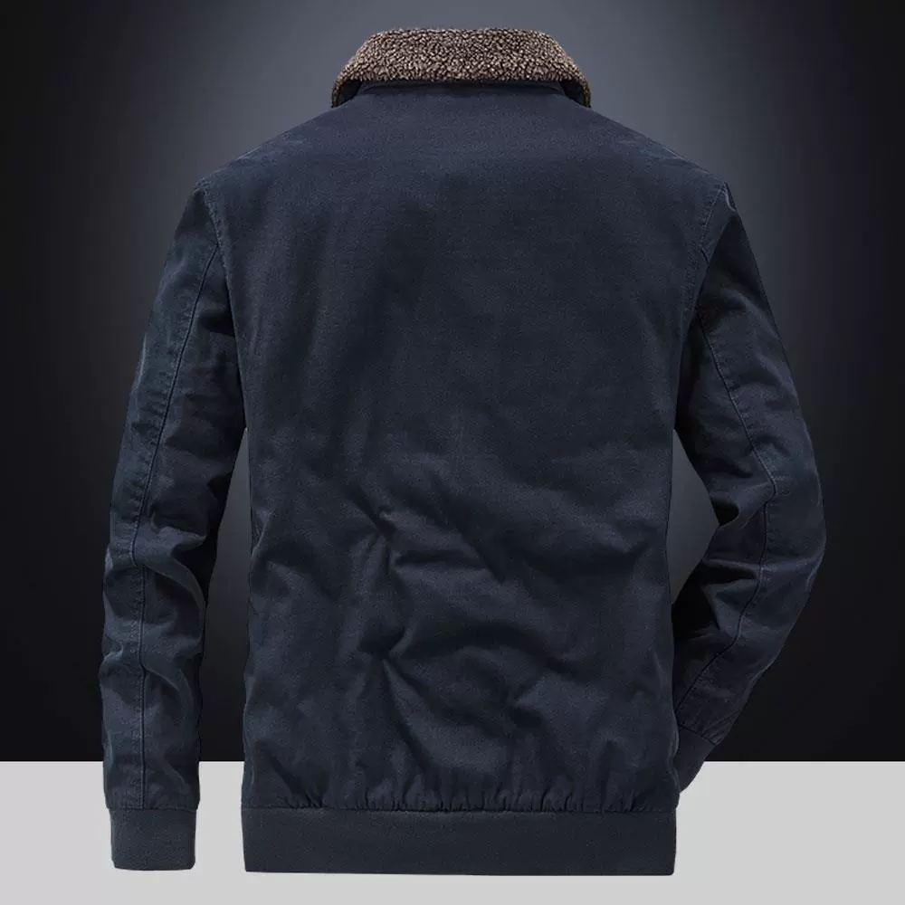 Winter warm velvet down jacket