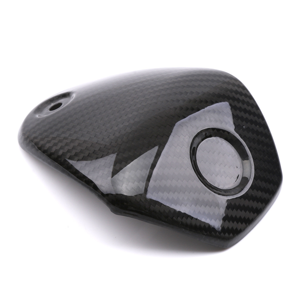 Parche de Fibra de Carbono para Manillar de YAMAHA XMAX300, Superficie Brillante, Carcasa Modificada para xmax250