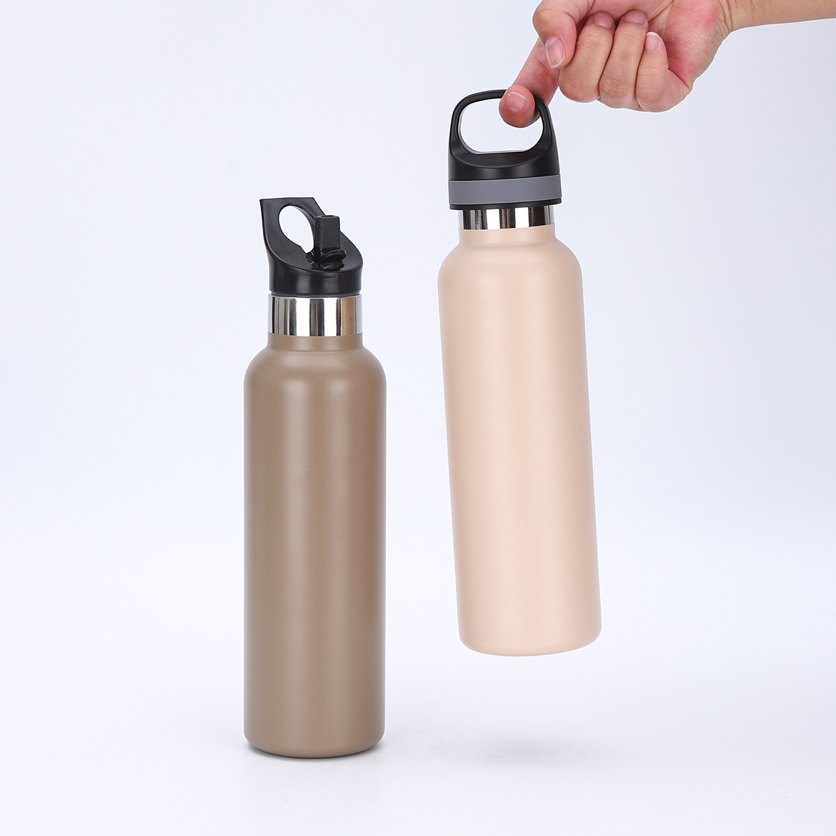 Botella de vacío estadounidense transfronteriza de gran capacidad 304 taza de acero inoxidable portátil al aire libre olla de viaje portátil