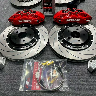 Ap5200/9040/5040 Brake Calipers Modified with V6 F50 18Z10 Pistons (Brake caliper cover) - ap9040-dismantled-car-genuine-six-pistons-one-pair-of-front-wheels