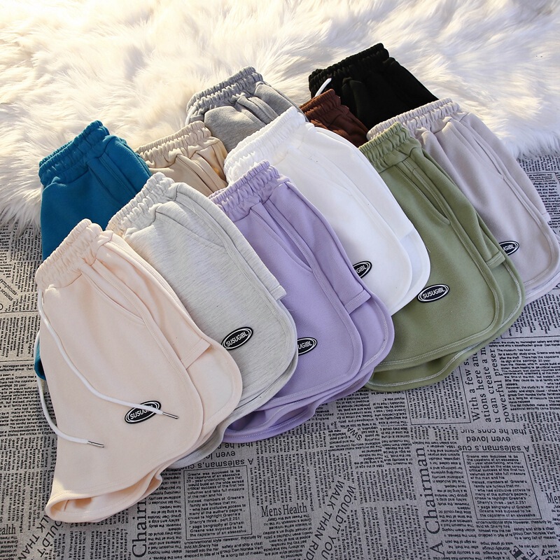 Tall and Long-Legged Shorts for Women Summer 2024 New Style Small Outer Wear Sports Casual Loose Wide-Leg Pajamas Home Pants