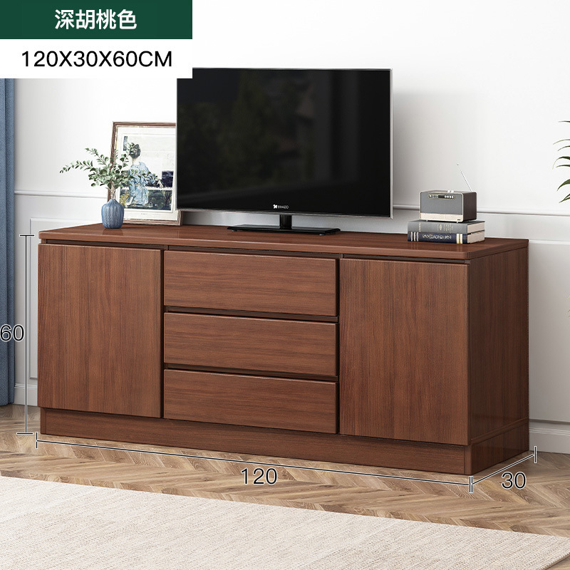 Gabinete de TV gabinete de mesa de café gabinete de piso alto gabinete de TV gabinete de almacenamiento de sala de estar pequeño apartamento Luz de lujo dormitorio combinación gabinete de pared