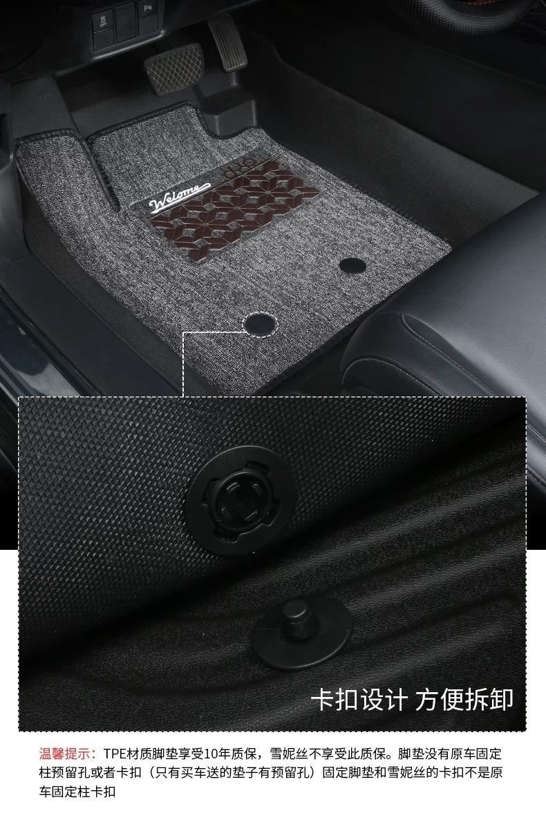 Specifically designed for the new Tank 700, 2026 model Hi4-Z new energy vehicle interior modification parts, TPE car floor mats